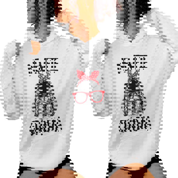 Newfie Grandma Newfoundland Dog Nana Mother's Day Women Hoodie