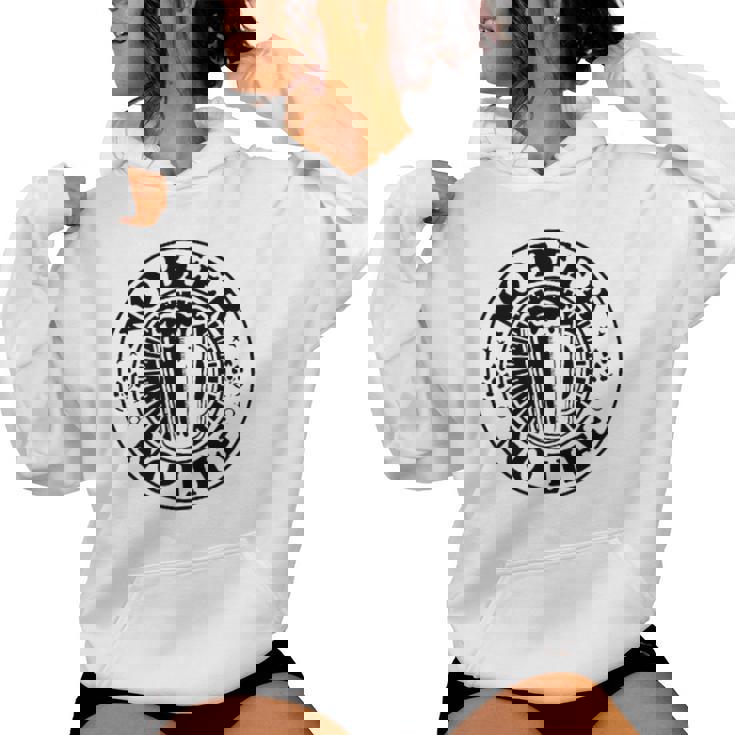 No Beer No Life ヴィンテージ飲酒 ビール愛好家向け 左胸 レディースパーカー