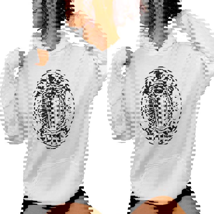 No Beer No Life ヴィンテージ飲酒 ビール愛好家向け ビールファン向け レディースパーカー