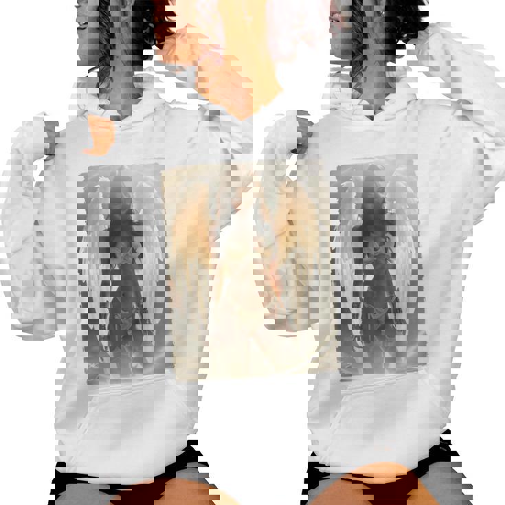 Pinup Girl 男性用 セクシーエンジェルガール 2 バックプリント レディースパーカー