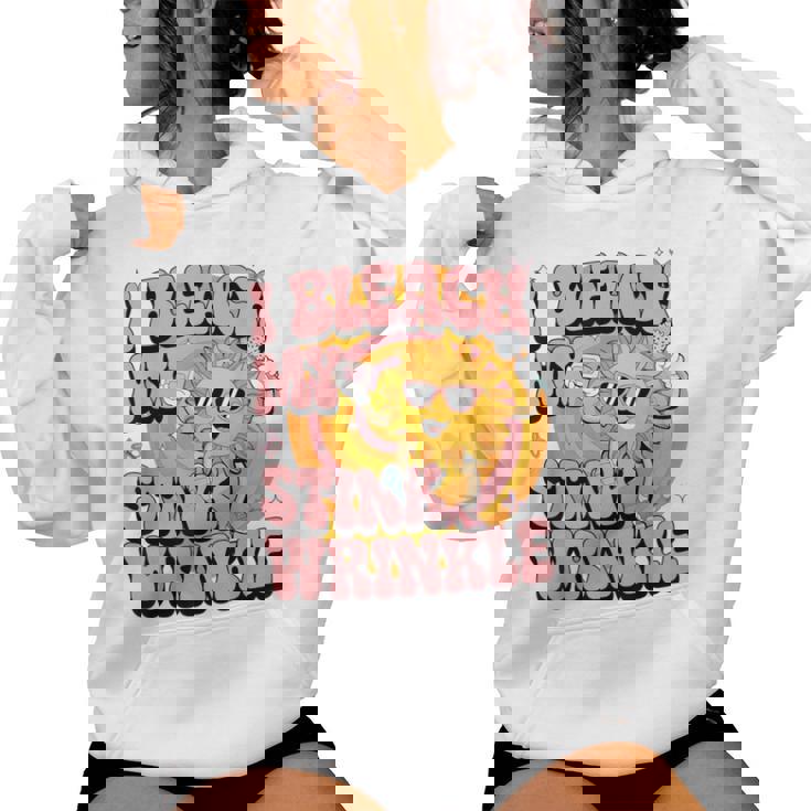 Sarcastic I Bleach My Stink Wrinkle Gag Adult Humor Women Hoodie