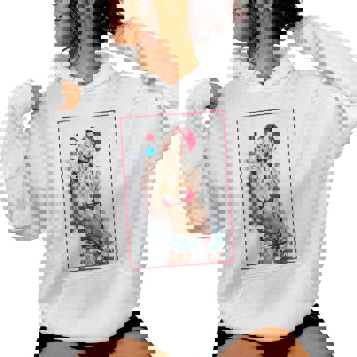 Sexy Girl グラフィックtシャツ セクシーアイスポップピンナップ 3 バックプリント レディースパーカー