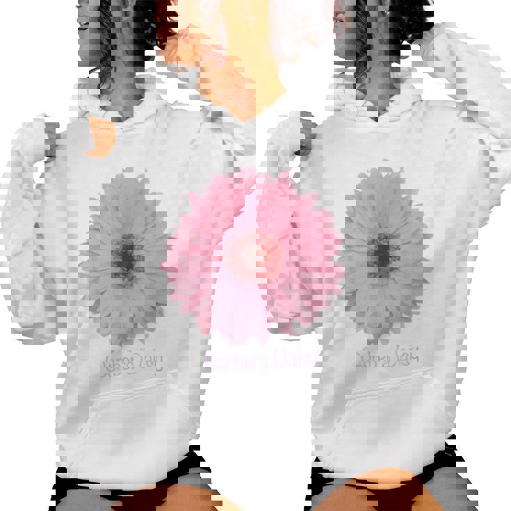 ガーベラ デイジー 花 レディースパーカー