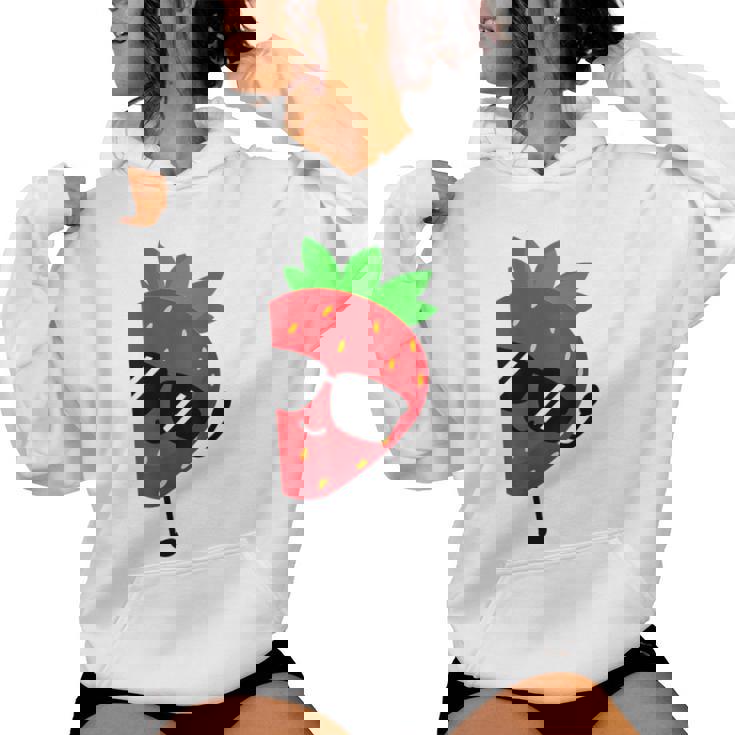 キッズストロベリーシャツ 男の子または女の子用 レディースパーカー