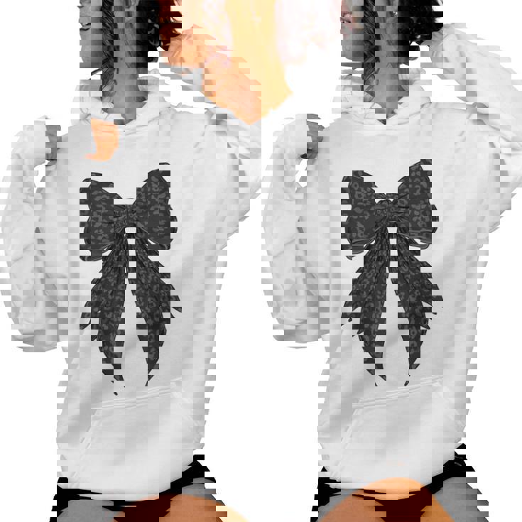 コケット リボン ブラック グレー チーター ヒョウ柄 女の子 ママ レディースパーカー