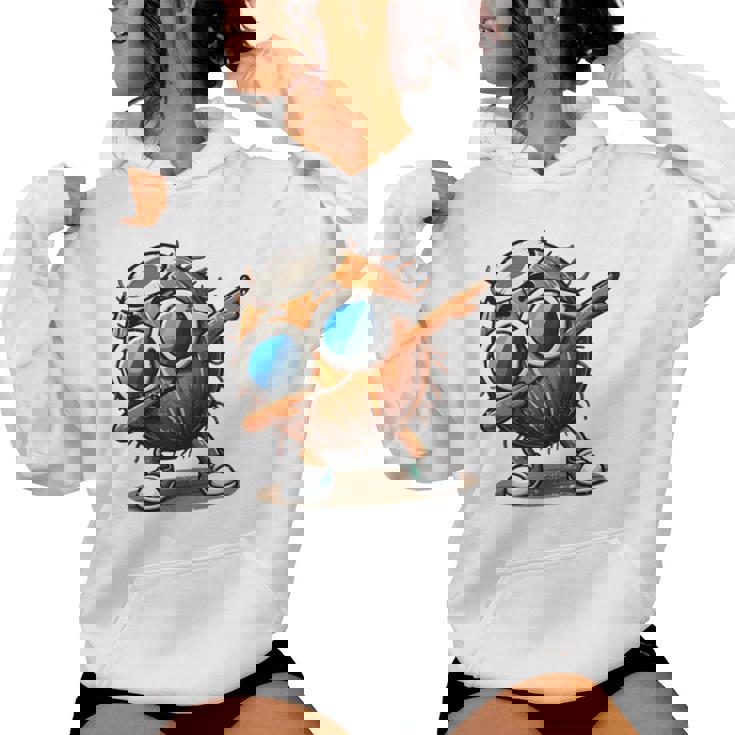 ココナッツダビングサングラス おもしろダンス 男の子 女の子 キッズ 長袖tシャツ レディースパーカー