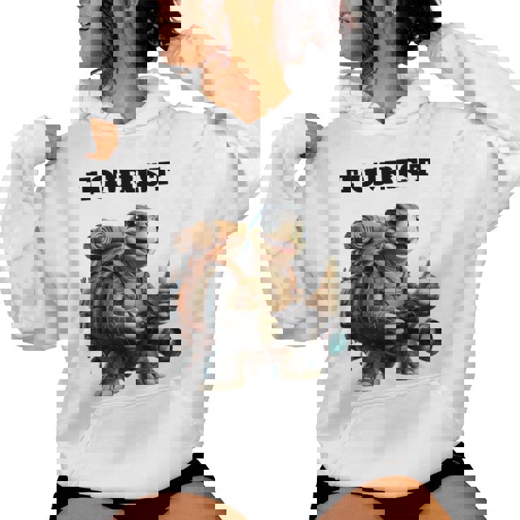 ツーリスト ウミガメ 家族 男性 女性 男の子 女の子 キッズ 大人 長袖tシャツ レディースパーカー