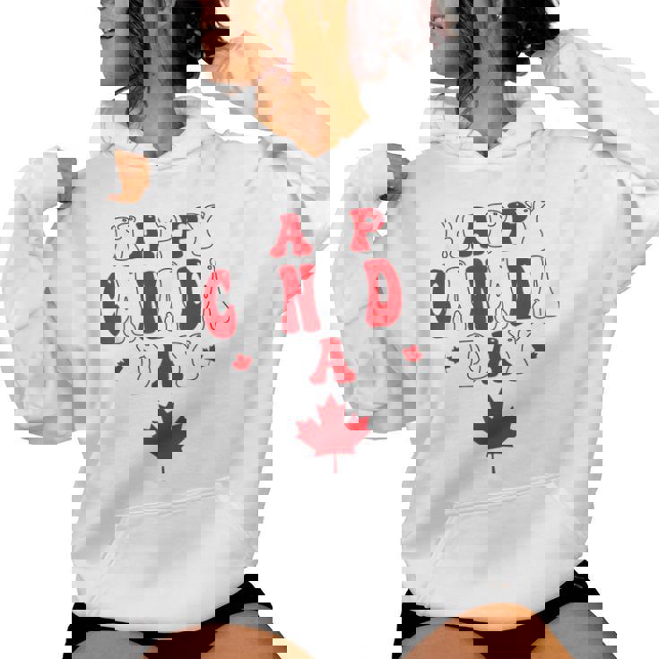 ハッピーカナダデー カナダメープル カナダの女性 メンズ キッズ レディースパーカー