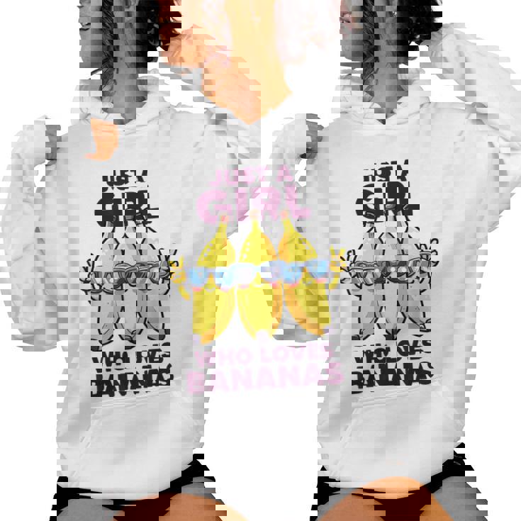 バナナ好きな女の子だけフルーツファニーイエローバナナ好き レディースパーカー