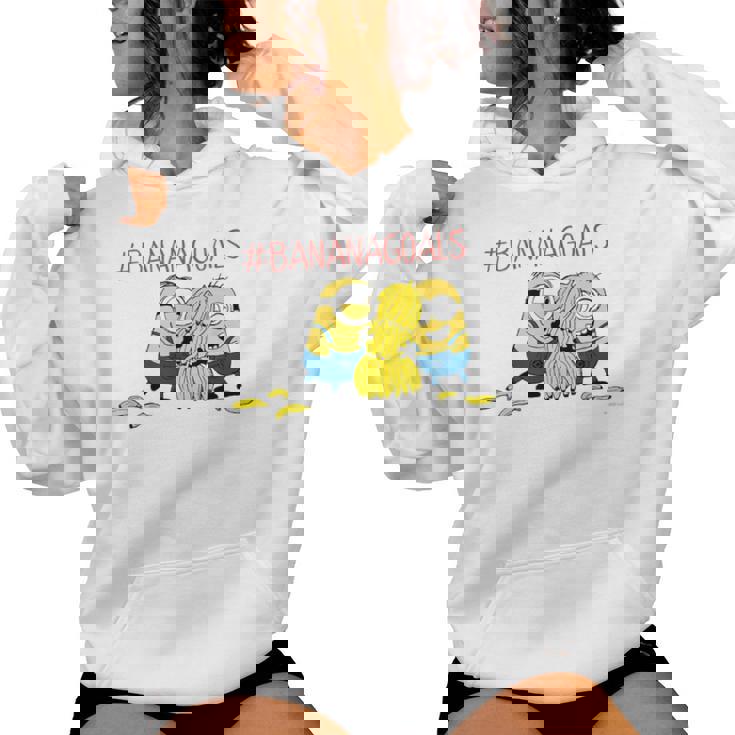 ミニオン Bananagoals レディースパーカー