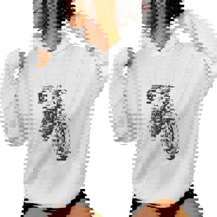 古希祝い バイク好き 車好き 父 男性 女性 クラシックバイク 70歳 I'm Not Old I'm Classic レディースパーカー