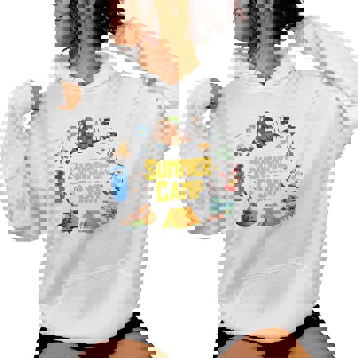 夏のキャンプ旅行 キャンパー キッズ 女の子 男の子 お揃い 長袖tシャツ レディースパーカー