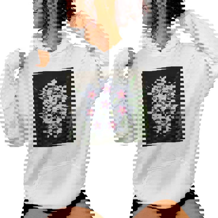 面白いhoya Flowers 多肉植物 ガーデニング 植物 レディースパーカー