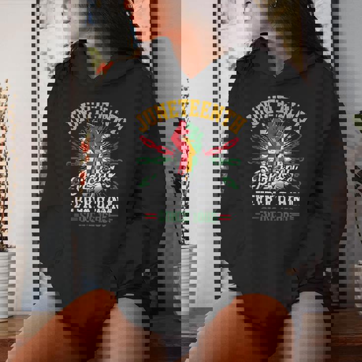 1865年以来、すべてのチェーンを破る 女性 男性 Junenth Freedom レディースパーカー 彼女への贈り物