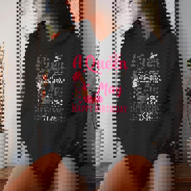 47歳の誕生日 ハイヒール A Queen Was Born In 5月 1978 レディースパーカー 彼女への贈り物