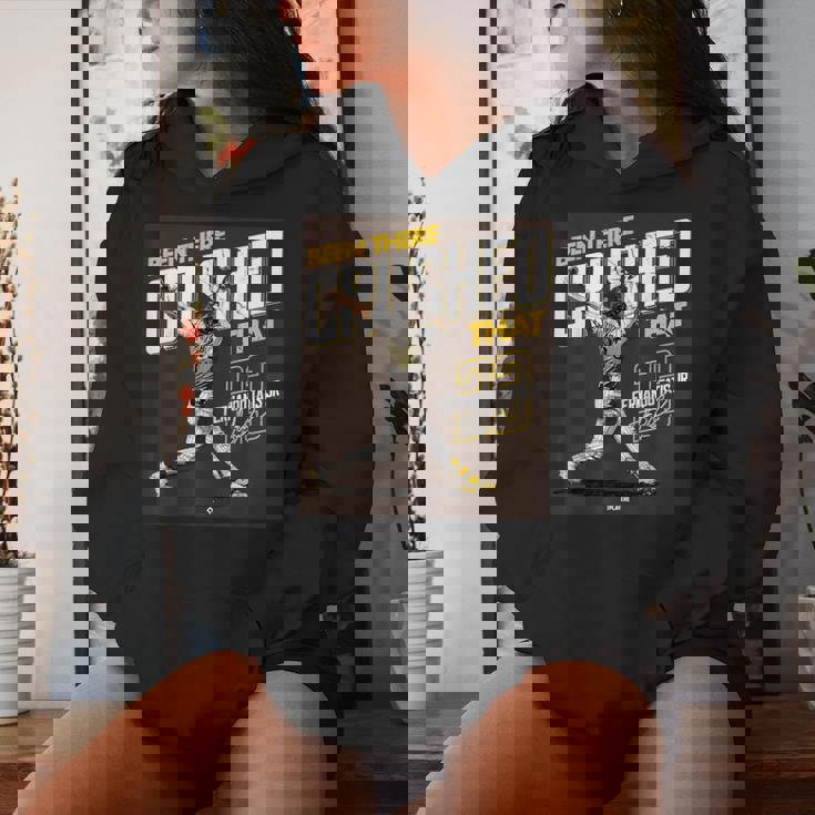 Been There Crushed That Fernando Tatis Jran Diego Mlbpa レディースパーカー 彼女への贈り物