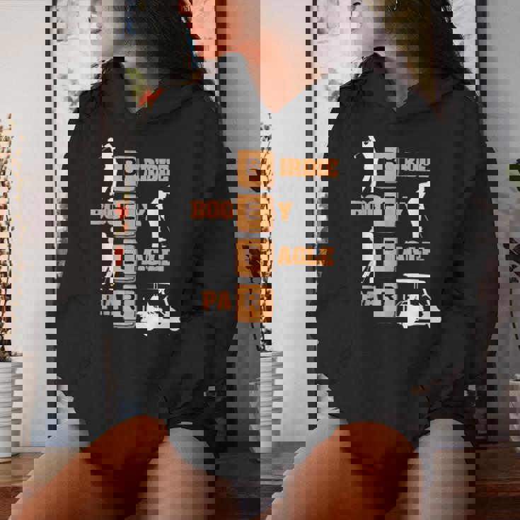 Birdie Bogey Eagle Par Beer ゴルフボール 面白いゴルファー レディースパーカー 彼女への贈り物