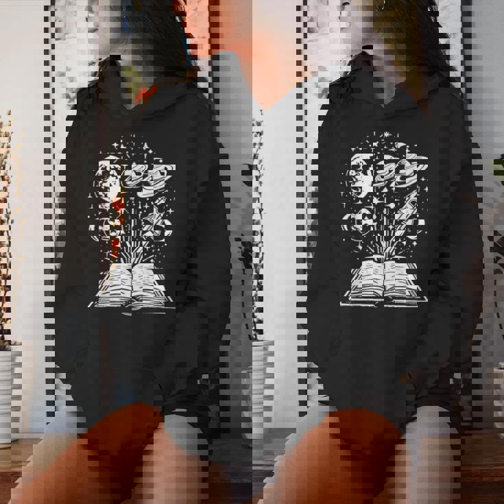 Bookpace Reading Lover Teacher Bookworm Librarian Reader レディースパーカー 彼女への贈り物