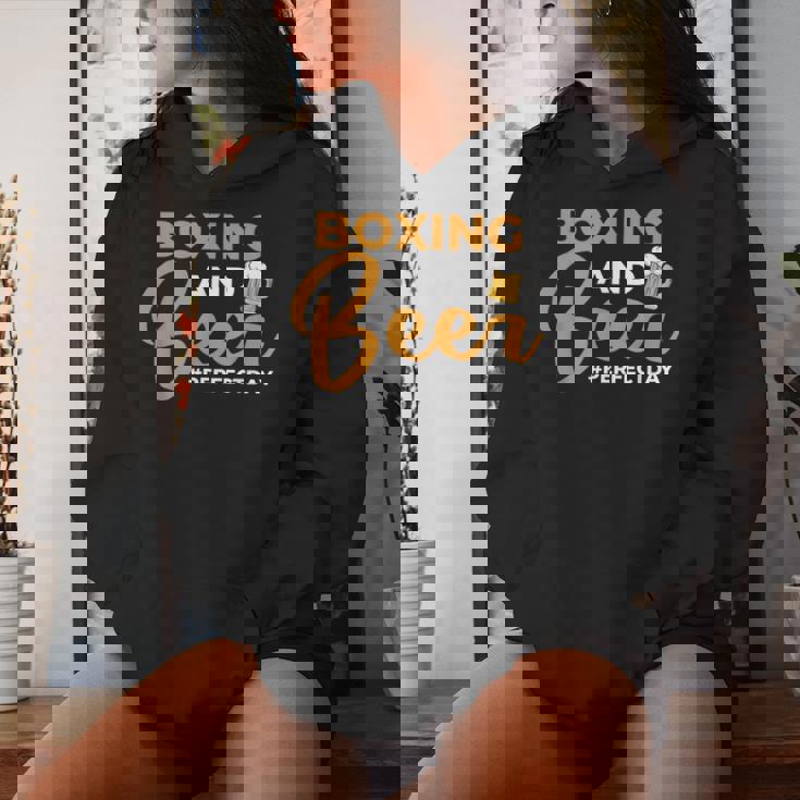 Boxing And Beer Perfectday ボクサー・ボクシング レディースパーカー 彼女への贈り物