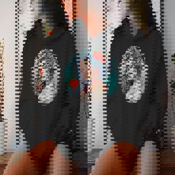 Chicano Girl メキシコ系アメリカ人 シカーノ ヒスパニック ラティーナ レディースパーカー 彼女への贈り物