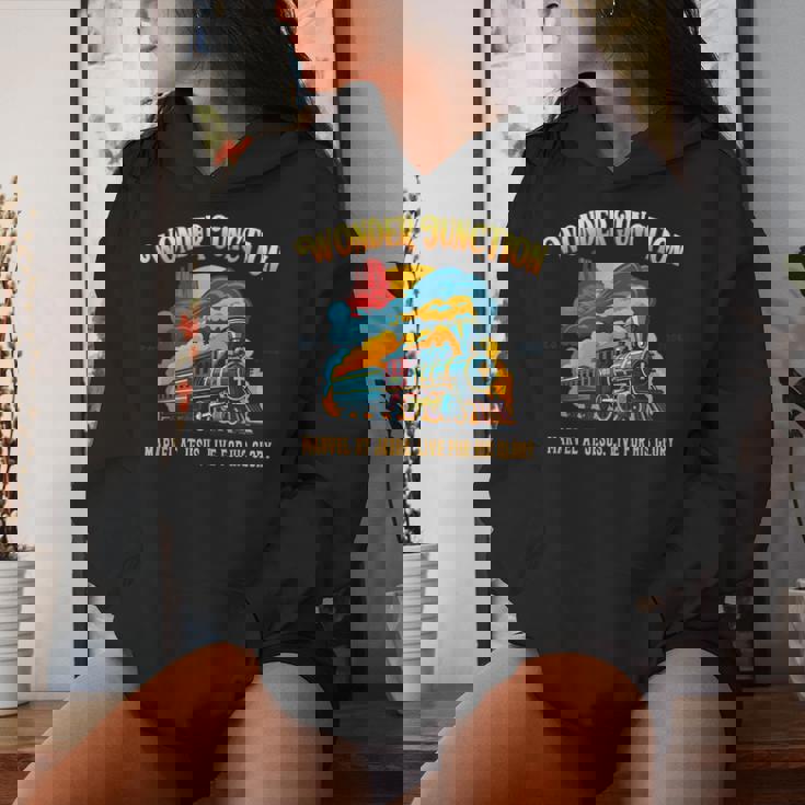 Christian Camp Vbs 2025 Wonder His Glory Junction Train Women Hoodie Gifts for Her