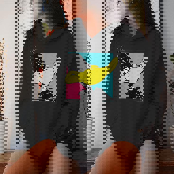 Daffy Duck レディースパーカー 彼女への贈り物