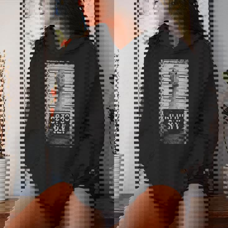 Goose Gotilly Meme 動物愛好家 マグショット 男の子 女の子 レディースパーカー 彼女への贈り物