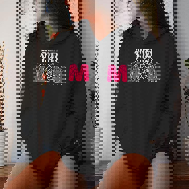Groovy Spider Mom Matching Family Party Mama Women Hoodie Gifts for Her