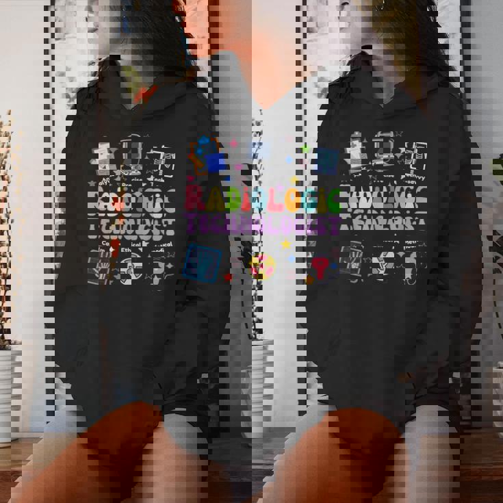 Groovy 放射線技師アート メンズ レディース X線技術 レディースパーカー 彼女への贈り物