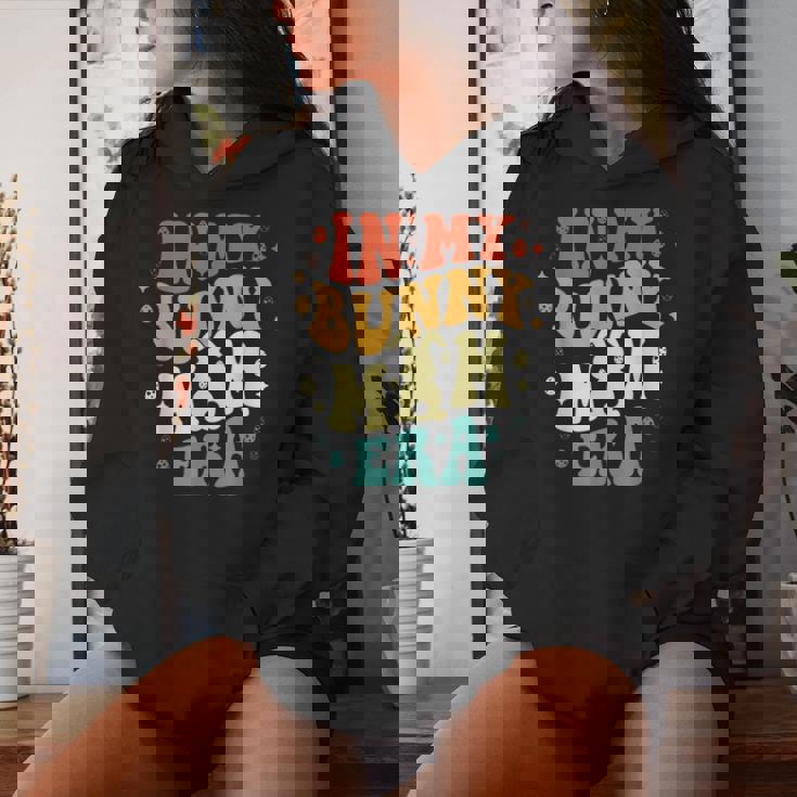 In My Bunny Mom Era ヴィンテージ イースターデー 母の日 レディースパーカー 彼女への贈り物