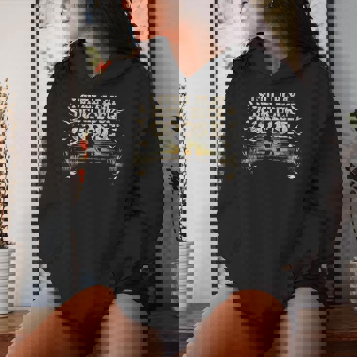 Itill Play Duck Hunting itka Camo Dux Waterfowl メンズ レディースパーカー 彼女への贈り物