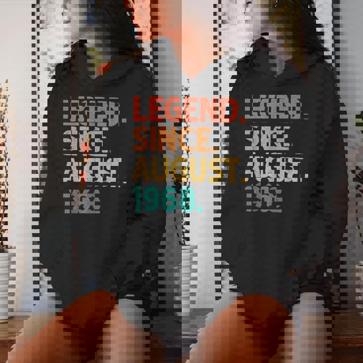 Legendince August 1968 Birthdayintage 1968 レディースパーカー 彼女への贈り物