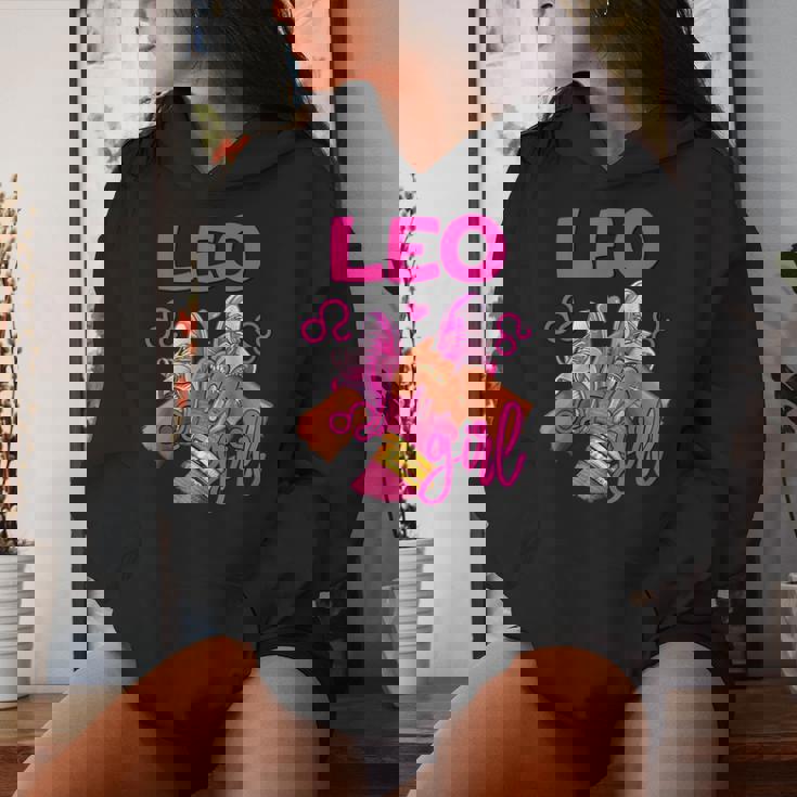 Leo Girl Birthday Sneakers Zodiac Sign Bday Girl Women Hoodie Gifts for Her Leo Girl Birthday Sneakers Zodiac Sign Bday Girl Women Hoodie Gifts for Her