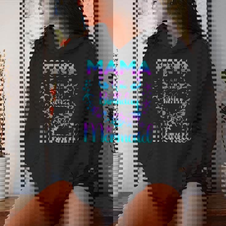 Mama Of The Birthday マーメイドファミリーマッチング レディースパーカー 彼女への贈り物