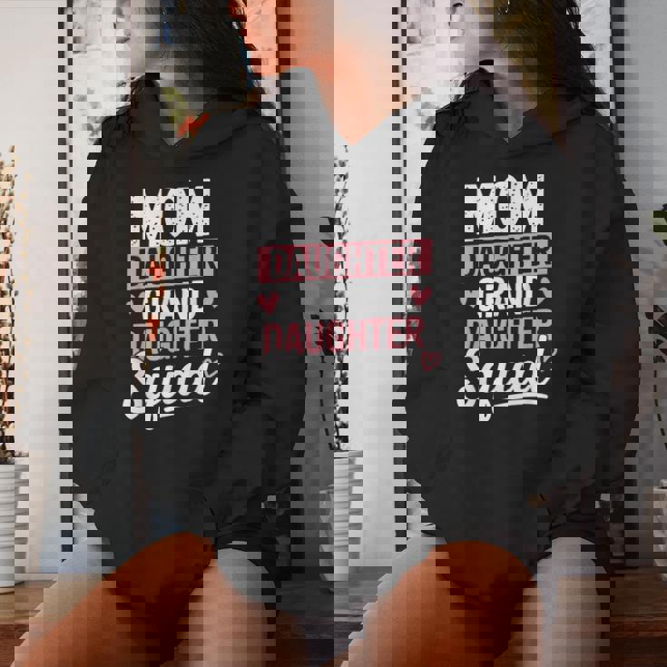 Mom Daughter Granddaughterquad マッチングママ 母の日 レディースパーカー 彼女への贈り物