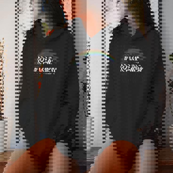 No Rain No Rainbow レディースパーカー 彼女への贈り物