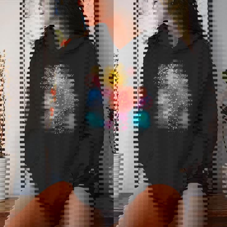 Pyrotechnics パイロマニック花火 パイロ爆発ロケット レディースパーカー 彼女への贈り物