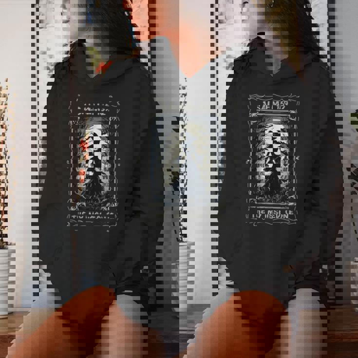 Salem 1692 They Missed One Witch Tarot Card ハロウィンtシャツ レディースパーカー 彼女への贈り物