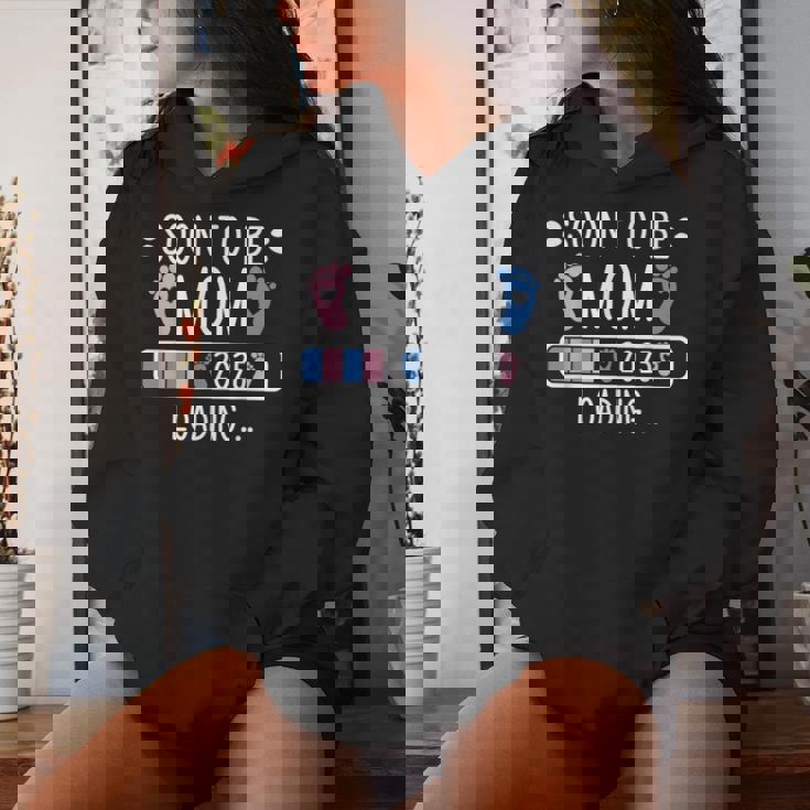 Soon To Be Mom 2025 妊娠中のお知らせ 2025 レディースパーカー 彼女への贈り物