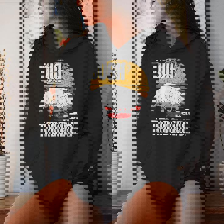 Tardigrade ウミグマ クマムシ 苔 生物学 レディースパーカー 彼女への贈り物