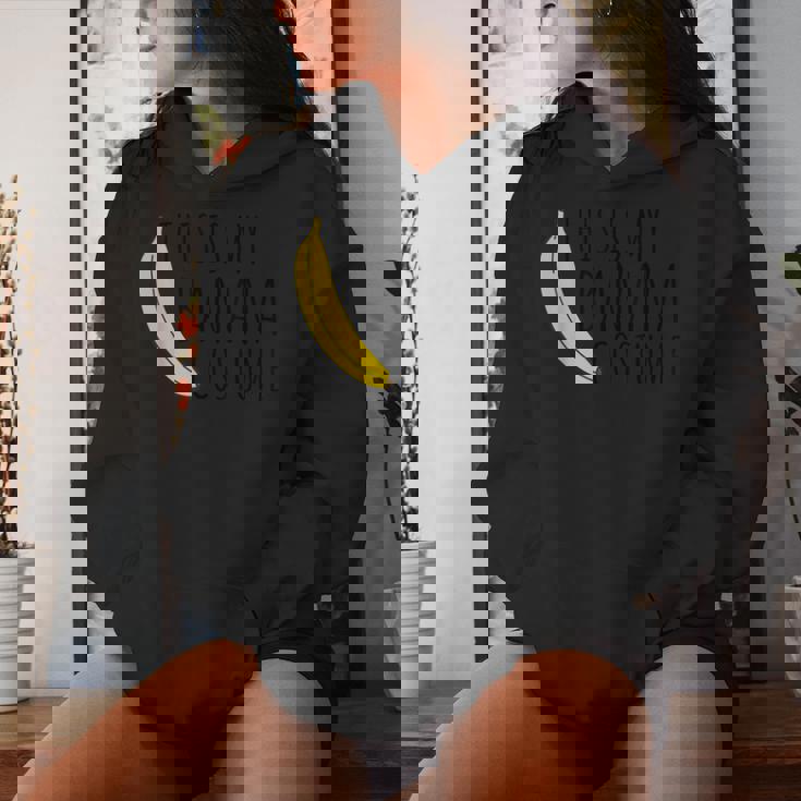 This Is My Banana Costume これが私のバナナの衣装 レディースパーカー 彼女への贈り物