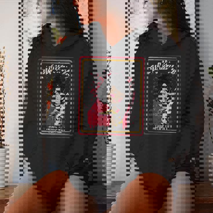 Vintage Horror Play With Me Haunted Ichimatsu Doll レディースパーカー 彼女への贈り物