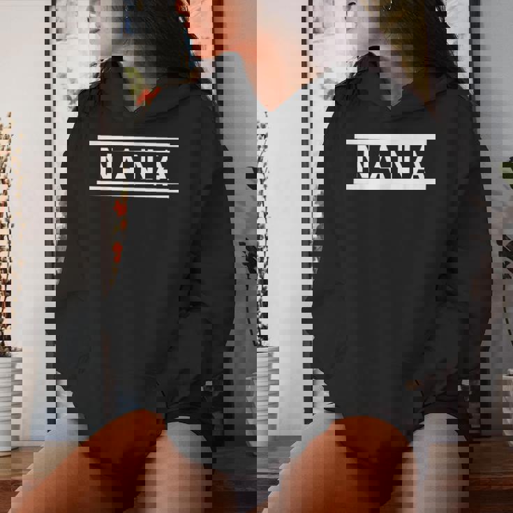 「Nana」ヘボン式「なな」「ナナ」下の名前 ローマ字 名入れ 名乗り ラテン文字 綴り レディースパーカー 彼女への贈り物