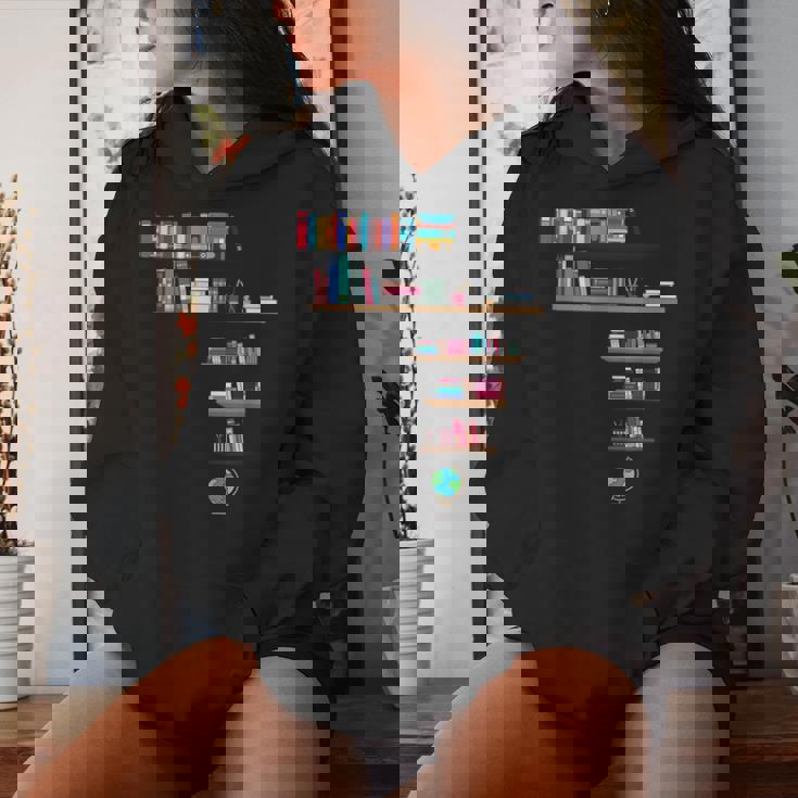 クールなアフリカの地図アート 男性 女性 アフリカの図書館読者 レディースパーカー 彼女への贈り物