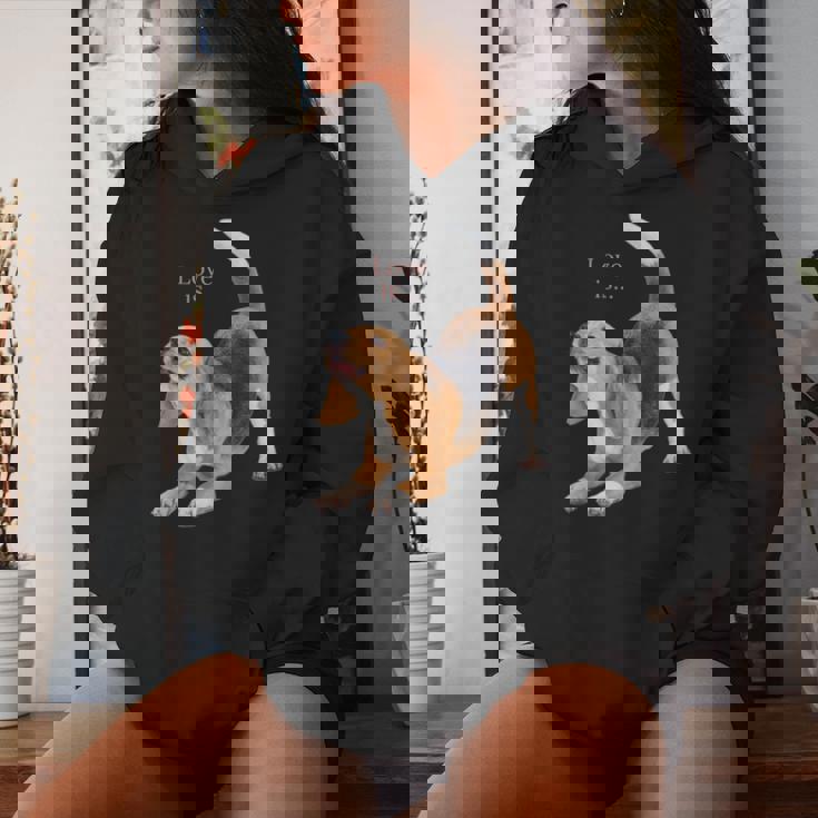 ビーグルシャツ ビーグルtシャツ Love Is Dog Mom Dad 子犬 ペット キュート レディースパーカー 彼女への贈り物