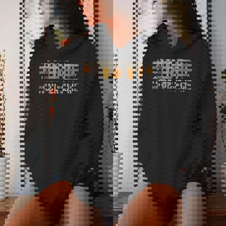 ビール 酒 面白い No Beer No Life 飲み おもしろ 飲み会 のんべえ メンズ ネタ 服 レディースパーカー 彼女への贈り物