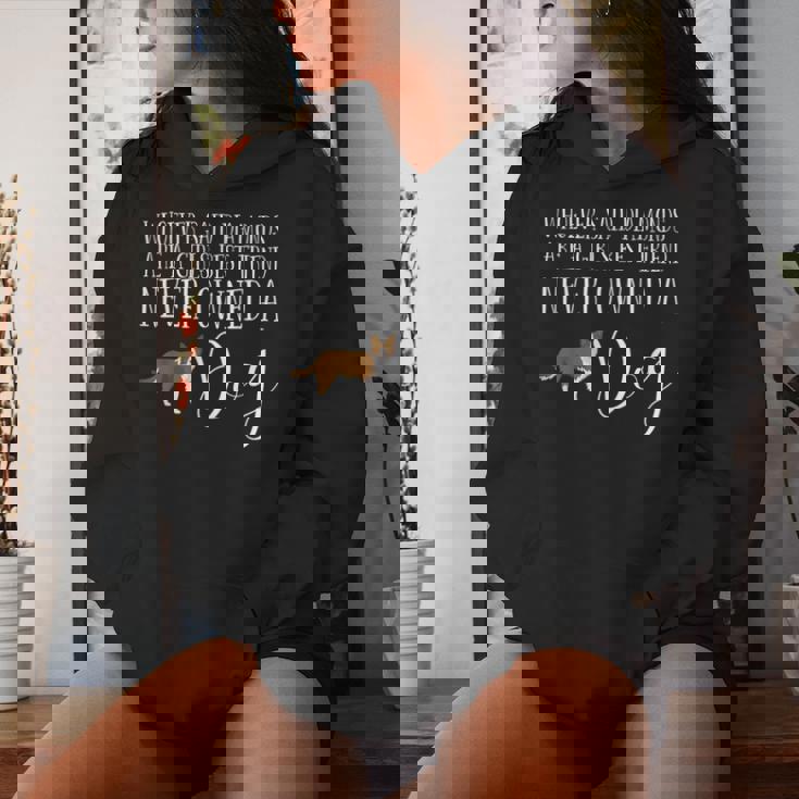 ボーダーコリー ギフト 犬 レッド オレンジ ブラウン 女の子 親友 レディースパーカー 彼女への贈り物