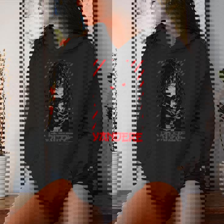 ヤンデレ アニメ 女の子 かわいい エモ ゴス オタク アニメ マンガ好き レディースパーカー 彼女への贈り物