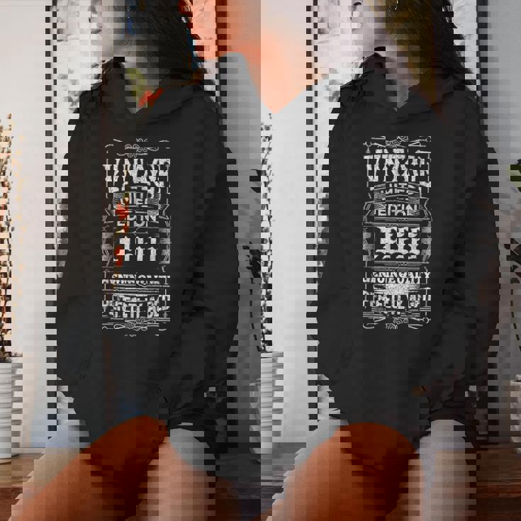 ヴィンテージ 1966 ギフト 男性 女性 長寿祝い 1966年生まれ ユニークな誕生日プレゼント レディースパーカー 彼女への贈り物