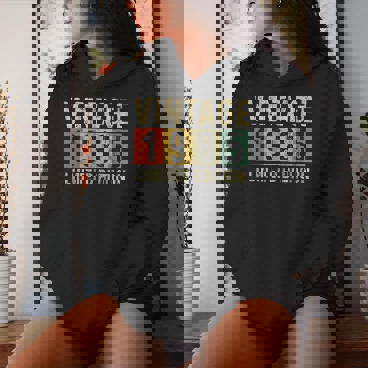 ヴィンテージ 1985 40歳の誕生日プレゼント 男性 女性 40歳 レディースパーカー 彼女への贈り物